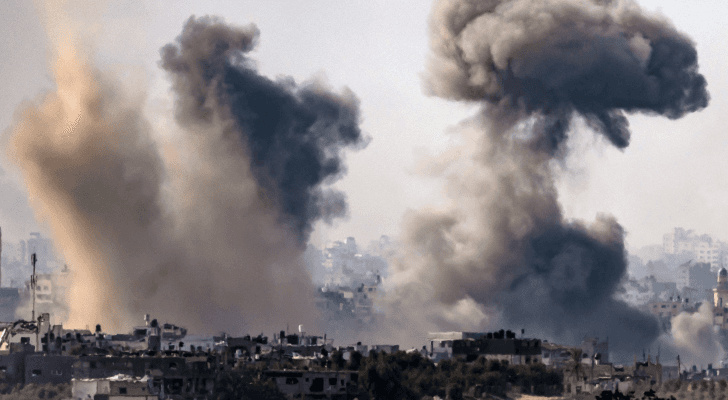 الصورة من قصف الاحتلال لقطاع غزة