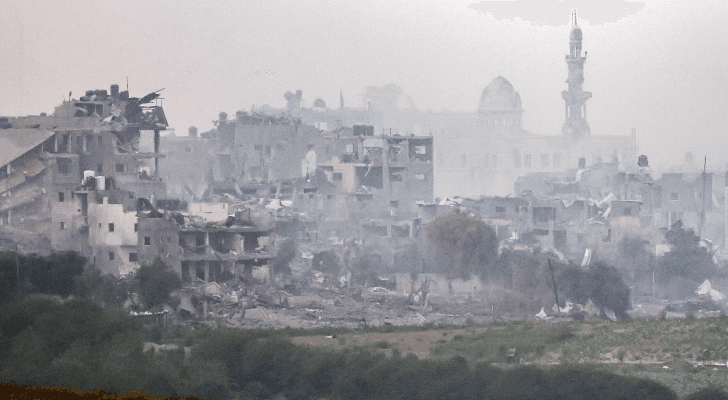الصورة من قصف الاحتلال لقطاع غزة