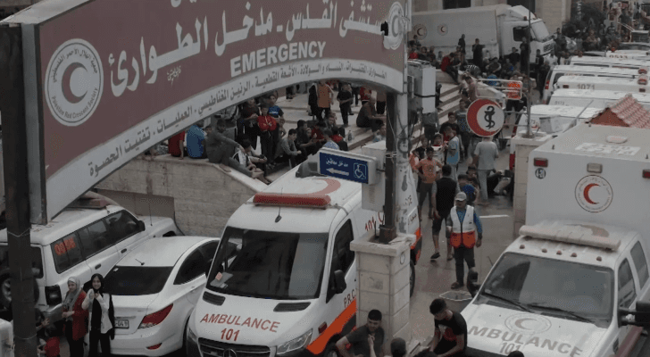 بوبة قسم الطوارئ في مستشفى القدس
