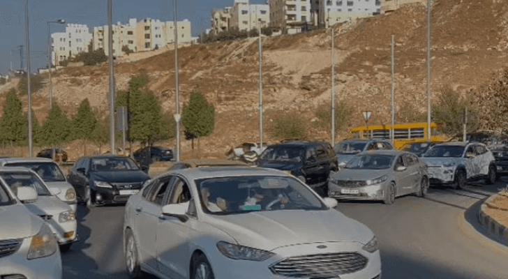 أزمة سير في عبدون