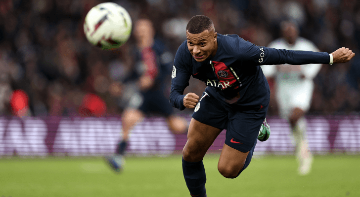 لاعب باريس سان جيرمان كيليان مبابي