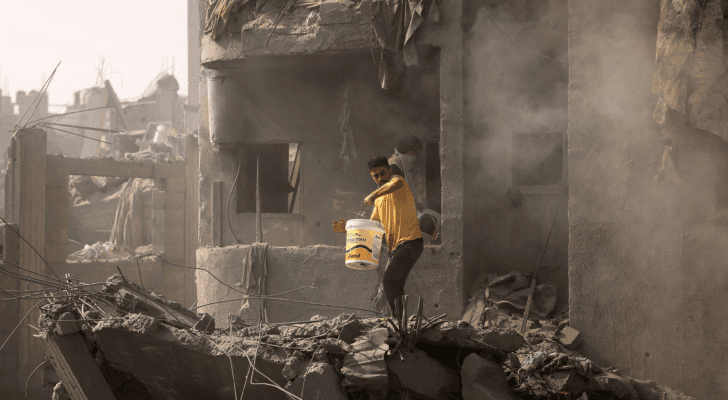 آثار العدوان على غزة