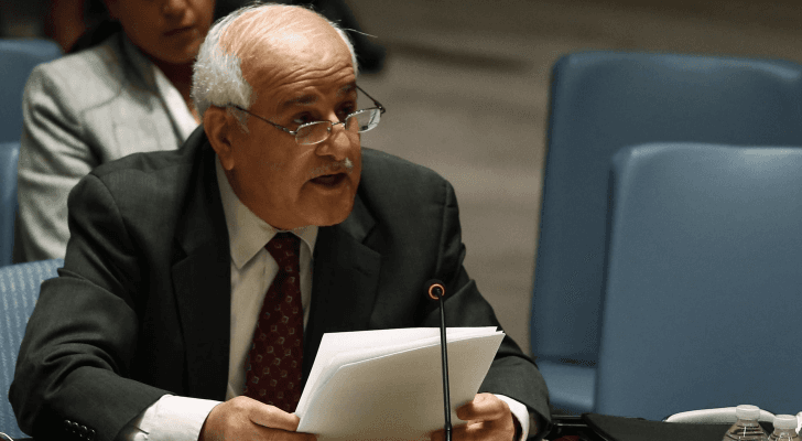 السفير الفلسطيني لدى الامم المتحدة رياض منصور