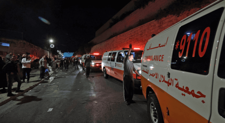 اسعافات الهلال الأحمر الفلسطيني