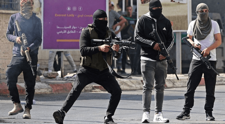 مقاومون فلسطينيون