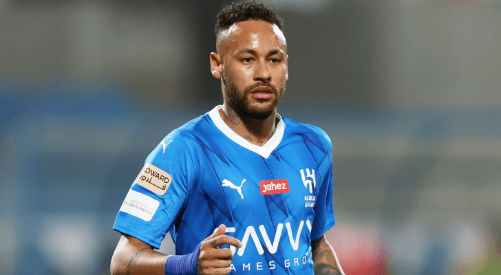من مباراة سابقة لنيمار مع الهلال