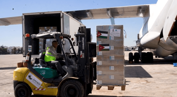 المساعدات الطبية الأردنية