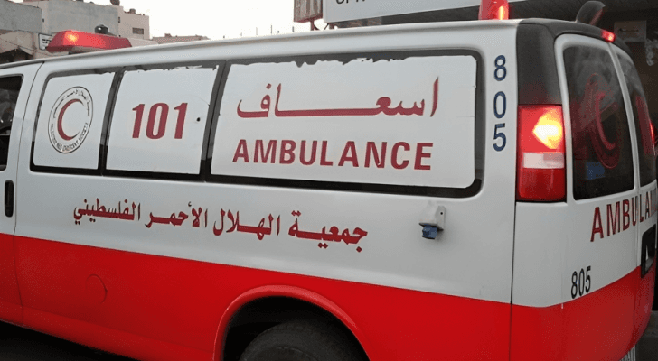 سيارة إسعاف فلسطينية