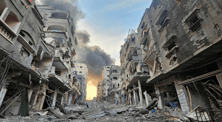 آثار الدمار في غزة