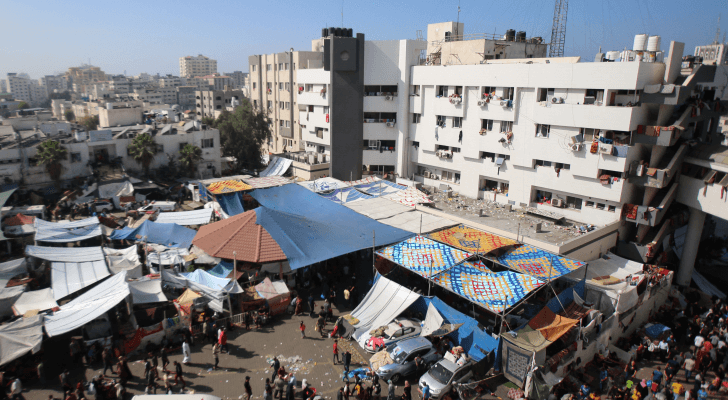 صورة خارجية لمجمع الشفاء الطبي