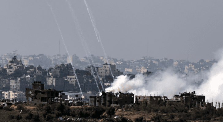 صواريخ المقاومة الفلسطينية أطلقت من قطاع غزة