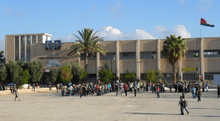 إحدى المدارس في الأردن