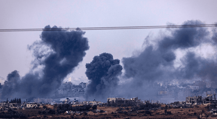 الصورة من قصف الاحتلال لقطاع غزة