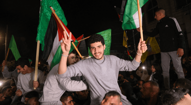 أشبال فلسطين الذين تم إطلاق سراحهم ضمن صفقة التبادل