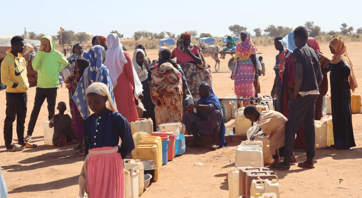 لاجئون سودانيون في مخيم أورانغ -AFP