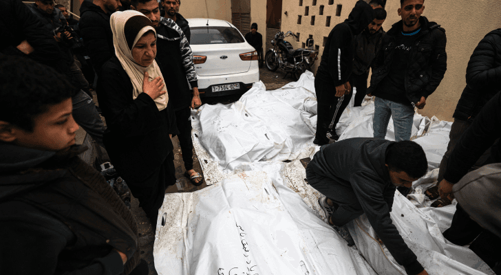 جثامين شهداء في قطاع غزة