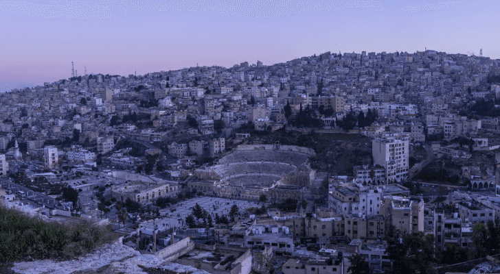جانب من العاصمة عمان