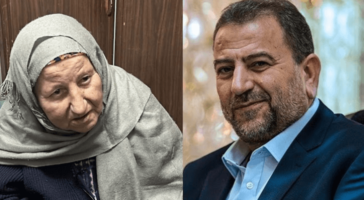 الشهيد صالح العاروري نائب رئيس حركة حماس ووالدته