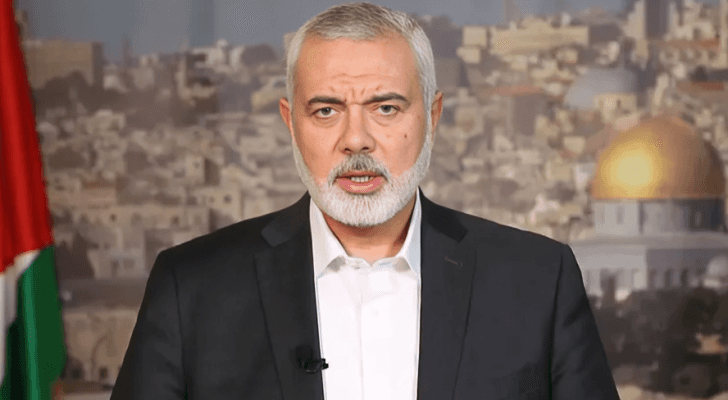 اسماعيل هنية رئيس المكتب السياسي لحركة حماس