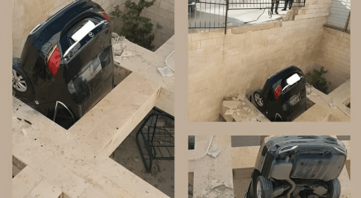 تدهور مركبة في عمان