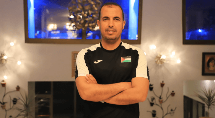 المدرب العالم للمنتخب الأولمبي الفلسطيني هاني المصدر
