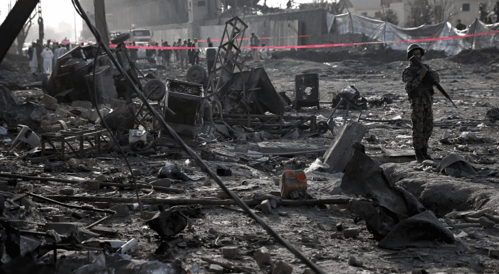 قتل شخصان وأصيب 14 آخرون، السبت جراء تفجير حافلة بكابول