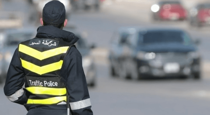 شرطي سير في العاصمة عمان