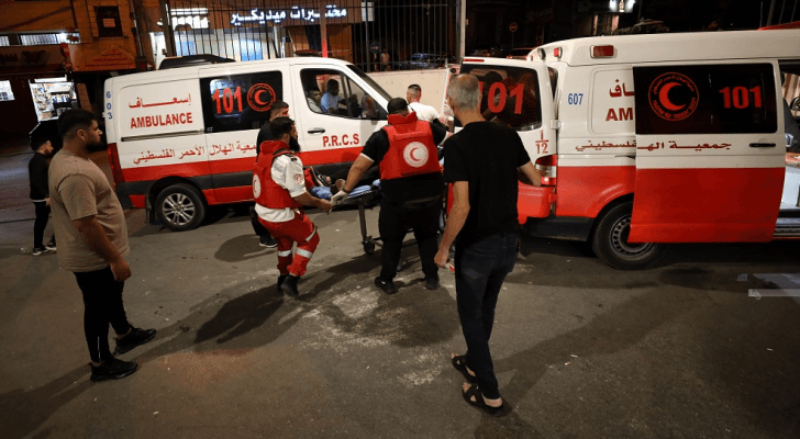 اسعاف الهلال الأحمر الفلسطيني