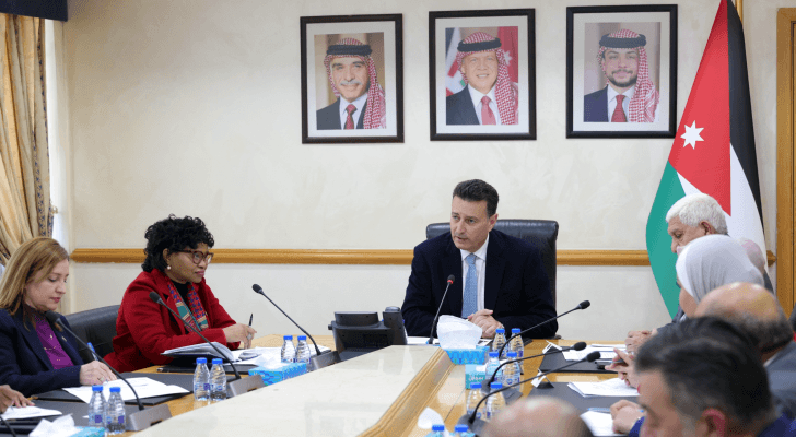 رئيس مجلس النواب أحمد الصفدي وسفيرة جنوب إفريقيا وعدد من النواب