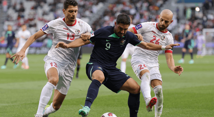 من مباراة سوريا وأستراليا