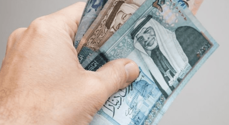 صورة تعبيرية لأوراق نقود أردنية
