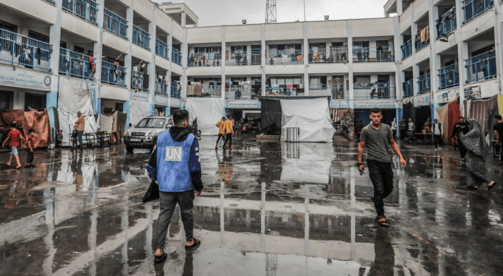 مدرسة أونروا في غزة