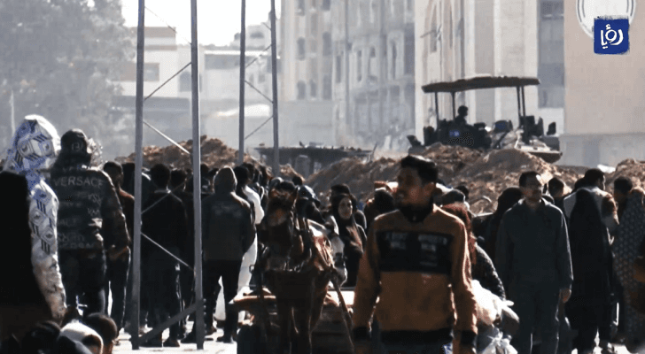 نازحون فلسطينيون في غزة