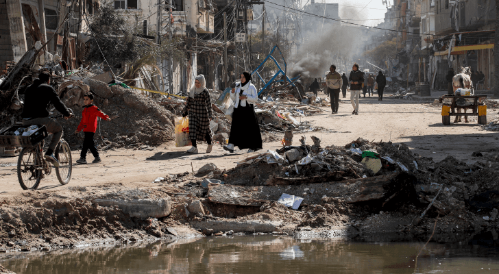 مخيم المغازي في قطاع غزة - AFP