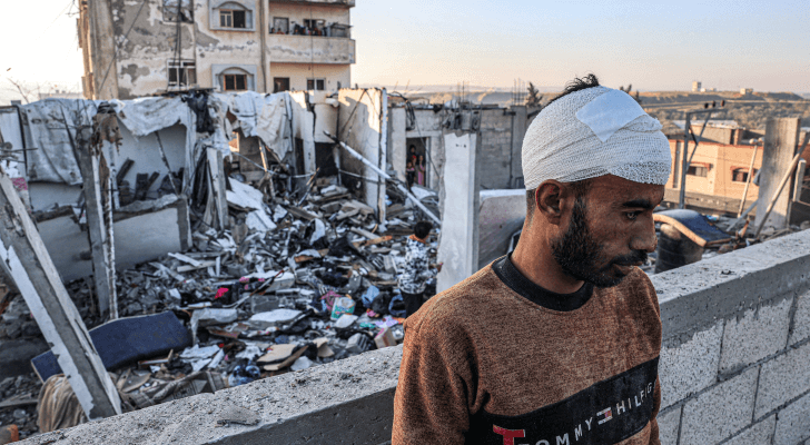 إصابة فلسطيني ودمار حي سكني في رفح جنوب قطاع غزة