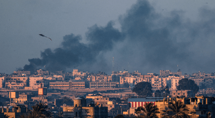 مدينة رفح تتعرض لقصف الاحتلال - أرشيفية
