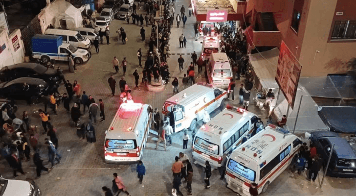 مستشفى ناصر الطبي في خان يونس