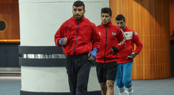 من تدريبات المنتخب الوطني