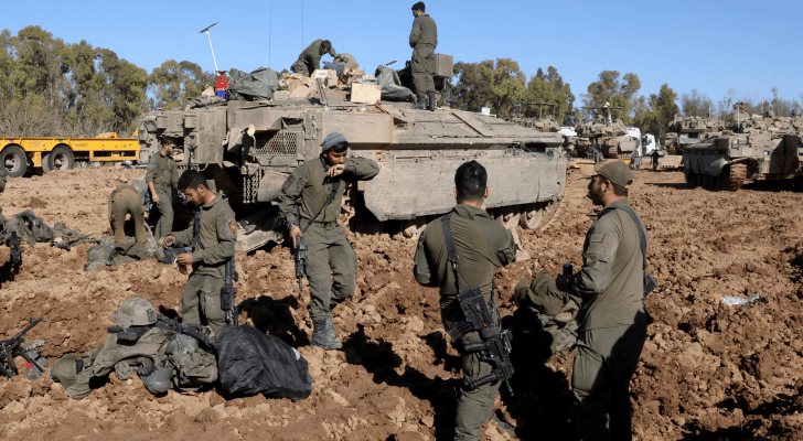 قوات من جيش الاحتلال في غزة