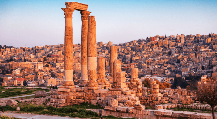 جانب من العاصمة عمان