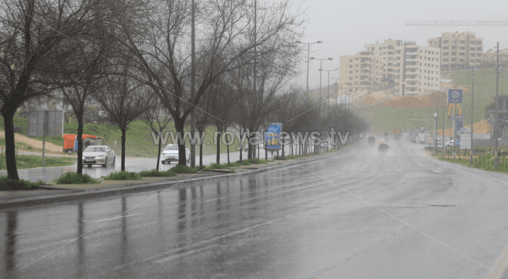 أمطار في العاصمة عمان