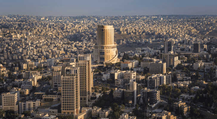 صورة عامة للعاصمة عمان