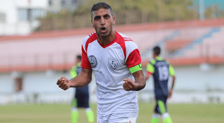 اللاعب الفلسطيني محمد بركات