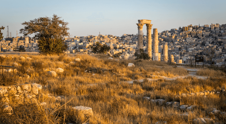 ارتفاع درجات الحرارة في الأردن الثلاثاء