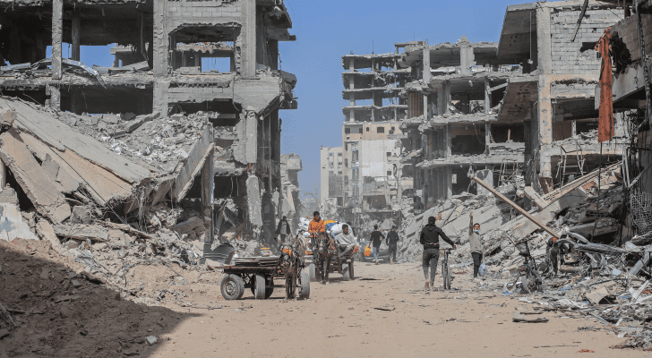 آثار الدمار في قطاع غزة