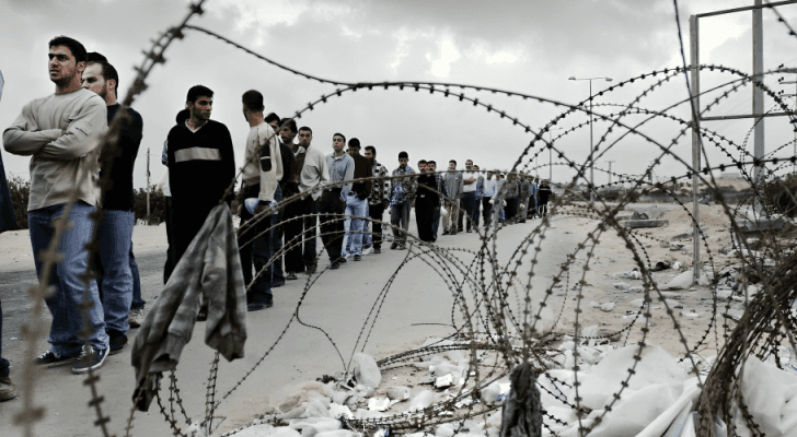 عمال فلسطينيين