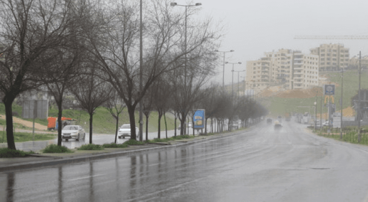 أمطار في مناطق بالأردن - أرشيفية