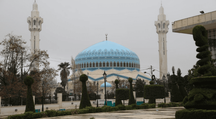 مسجد الشهيد الملك المؤسس في العاصمة عمان