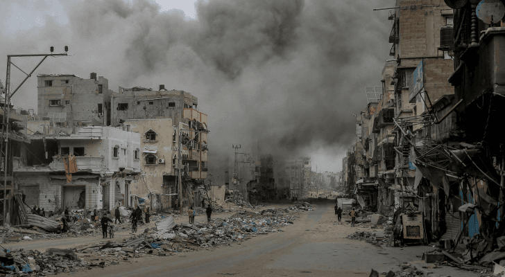 حجم الدمار جراء العدوان على قطاع غزة