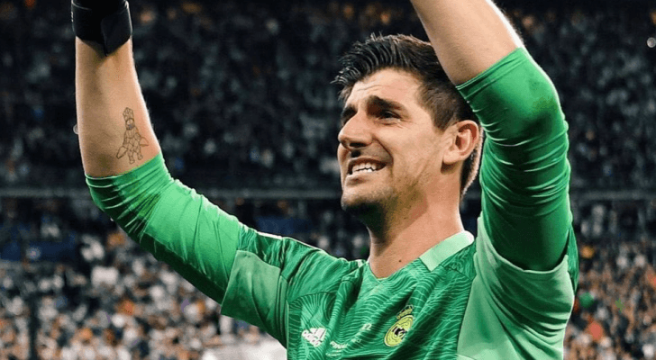 حارس مرمى ريال مدريد تيبو كورتوا